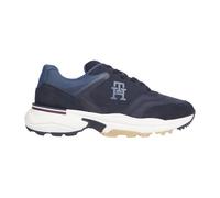 Runner X Ventile Mix Leisure Trainers - male - Tommy Hilfiger - Sneakers - Blue - 10 UK - Shoes 10 UK