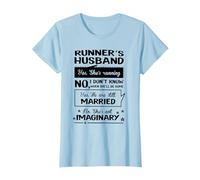 Runner's Husband Yes She's Running T-Shirt