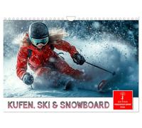 Runners, Ski & Snowboard UK-Version (Wall Calendar 2026 DIN A4 Landscape), CALVENDO 12 Month Wall Calendar