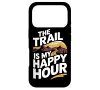 Runners The Trail is my Happy Hour Running Motivation Case for iPhone 17 Pro