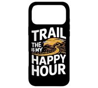 Runners The Trail is my Happy Hour Running Motivation Case for iPhone 17 Pro Max