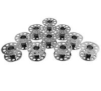 Runnertools 10 Metal Bobbins for Necchi 559 by ZickZack Sewing Machine
