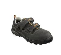 RUNNEX S1-Sicherheitsklettsandale TeamStar Schwarz/Orange