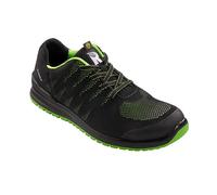 RUNNEX S1P-ESD-Sicherheitshalbschuh SportStar Schwarz/Grün