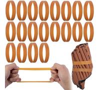 RunNico 20 Pcs Baseball Glove Rubber Band, Baseball Rubber Wrap Band, Elastic Softball Strap Accessories for Players to Keep The Shape of Gloves and Glove Better Care