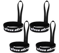 RunNico 4pcs Sport Glove Safety Strap - Elastic Ski Glove Leash Holder - Ski Gloves Leash Handcuffs for Hanging Glove, Ideal for Skiing, Snowboarding, and Outdoor Activities