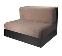 RunNico RV Dinette Cushion Covers-Elastic Camper Cushion Slipcovers-Stretchable Loveseat Sofa Furniture Protector for RV Camper Car Bench (1 Backrest Cover & 1 Bench Cover) (Camel)