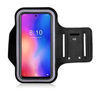 Running Armband for Umidigi G6 5G / UMIDIGI A16 Pro Adjustable Phone Arm Case for Huawei Nova 14 13 Pro Sports Mobile Phone Bag for Outdoor Exersise Biking with Key Holder