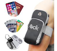 Running Armband Phone Holder for Gym, Running & Outdoor Sports - Lightweight, Waterproof & Adjustable Pouch for iPhone 15/14/13/12/11/X/Pro & Samsung Galaxy - Secure Fit for Phones Up to 6.9 Inches