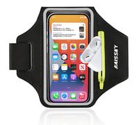 Running Armband Phone Holder with Earbud Pocket, Lightweight, Touchscreen | Adjustable,Non-slip, Phone Arm Strap Running Fits iPhone Samsung Xiaomi up to 6.9" for Sport, Cycling,Gym Gifts for Women Men