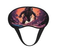 Running Astronauts Ultimate Eye Mask for Sleeping, Soft and Comfortable Eye Mask, Relaxing Zero Pressure Night Blindfold.