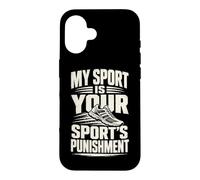 Running Athlete Track Cross Country Punishment Joke Case for iPhone 16