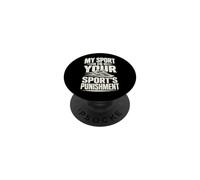 Running Athlete Track Cross Country Punishment Joke PopSockets Adhesive PopGrip