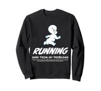 Running Away From My Problems Casper Movie Merch Sweatshirt