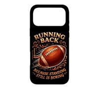 Running Back Because Standing Still Is Boring Football Case for iPhone 17 Pro Max