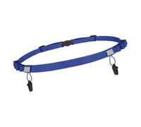 Running Belt - Adjustable Chest Support for Running Bibs, Multifunctional Elastic Belt for Cycling, Trekking, Hiking and Outdoor Activities, blue, riferimento alla descrizione, Please refer to