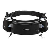 Running Belt Fanny Pack for Women，Water Resistant Large Capacity Waist Pack for iPhone 16 15 14 13 Samsung，Lightweight Running Phone Holder，Slim Money Belt Running Pouch for Hiking Outdoor (SH-Black)