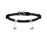 Running Belt for Men | Sports Accessories Breathable and Reflective Lumbar Belt with Bib Holder | for Adults Running Walking Cycling