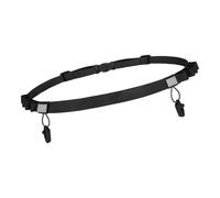 Running Belt | Race bib holder for riding, hiking, cycling, running against montoire, Black, Se référer au descriptif, Refer to description