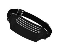 Running Belt - Slim Running Strap Waterproof Running Bag for Men | Outdoor Leisure Accessories Reflective Strips Cycling Trotting, Black, Voir description, See description