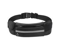Running Belt, Waist Pack, Runners Fanny Pack, Sports Belt Pack, Run Waist Belt, with Adjustable Band and Reflective Strip, Ultra Light Fitness Belt, Waterproof Running Waist Pack, for Women and Men