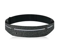 Running Belt, Waterproof Adjustable Waist Pack with Large Capacity, Sweatproof Elastic Strap for Running, Hiking, Travel, Ideal for Men & Women