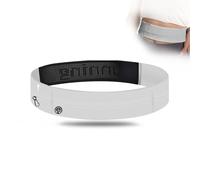Running Belts for Women Men, Flip Running Belt Internal Key Clip, Ultra Light Fitness Waistpacks, Waterproof Running Waist Pack, Slim Waistband Adjustable Waist Belt for Women Men Running Grey