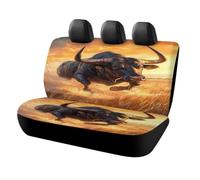 Running Bull Car Bench Seat Cover Universal Back Protector