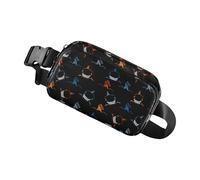 Running Bum Bag, Adjustable Reflective Mobile Phone Purse, Zip Women's Bum Bag - for Mobile Phone, Hiking, Leisure, Cosmetic Tissues, Keys, Travel, d, Siehe Beschreibung, See description
