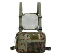 Running Chest Bag Adjustable Running Organizer Pouch