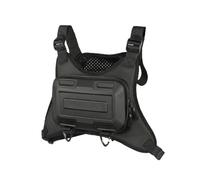 Running Chest Bag for Men - 2.5L PU Hard Shell, Outdoor Sports Utility Pack, Ergonomic Phone Holder, Cycling Hiking Motorcycle Travel Vest | for Comfort Adventure Use