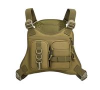 Running Chest Bag - Nylon 24x18x3cm | Chest Bag For Men, Ergonomic Adjustable Wear-Resistant Storage Pouch, Ch-est Vest Pack | For Cycling, Sports, Workouts, Cross-Border Cycling, Camping