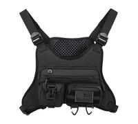 Running Chest Pack For Men - 25cm Hiking Vest, Lightweight Pouch Backpack | Professional Outdoor Gear For Jogging Travel Workout Hunting Cycling Gym Camping Women Sports Training Bag