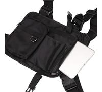 Running Chest Pack, Vest Backpack Bag, 10.24x1.18x8.66 Inches Storage Organization Pouch, Lightweight Gear Holder for Men Hiking Travel Women Runners Walking Biking Hunting Workout Jogging Activities