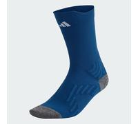adidas Unisex Running Comfy Crew Sock Socks, eqt blue/white, L
