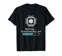 Running Consciousness Exe, AI Circuit Loading T-Shirt