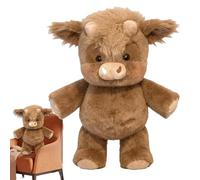 Running Cow Plush 60cm,Adorable Running Hill Calf Plush Toy,Adorable Simulation Stuffed Runn Wild Boar Animal Doll,for Car Bedroom Party Travel Cuddle Companion