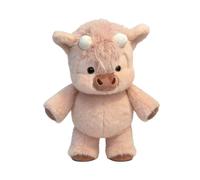 Running Cow Stuffed Animal 45cm - Wild Boar Plush Toy - Soft Running Cow Stuffed Animal - Stuffeds Toys Cute Cows Plush - Runnings Wild Boar Animals Doll - Cartoon Cuddly Sheep Toys For Living Room