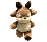 Running Deer Plush Toy, 17.7/22.8 Inch Soft Stuffed Animal Doll, Movable Legs Interactive Wobbly Deer, Cute Desk Stress Relief Toy For Home Bedroom Office Decor, Sensory Gift For All Ages