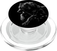 Running Dire Wolf PopSockets PopGrip for MagSafe