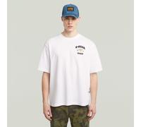 Running Dog Boxy T-Shirt - White - Men XL