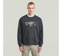 Running Dog Sweater - Dark blue - Men XS