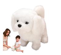 Running Dog Toy - Electronic Interactive Dog, Plush Puppy with Walking, Barking Tail Movements, Playful Entertaining | Promotes imagination motor skills for children aged 2-5 years, indoor,