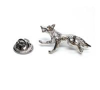Running Fox Lapel Pin Badge X2AJTP546