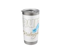 Running Funny Run Like It's Midnight Stainless Steel Insulated Tumbler