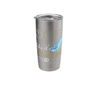 Running Funny Run Like It's Midnight Stainless Steel Insulated Tumbler
