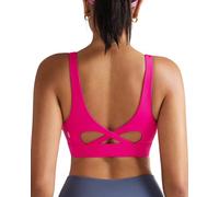 RUNNING GIRL Sports Bra for Women High Support | Sewn-in Padded Cups No Shifting, Medium to High Impact,U Back,Moulded Cup,Supportive,Workout,Running,Yoga,Everyday Bra