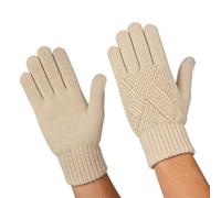Running Gloves | Warm Thermal Knit Mittens | Winter Touch Gloves for Cycling Running Hiking Work Driving Skating and Texting