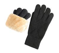 Running Gloves - Warm Thermal Mittens for Cold Weather | Knit Warm Gloves - for Cycling Riding Running TextingHiking Work Skating