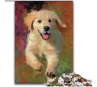 Running Golden Retriever Baby 2000 Piece Jigsaw Puzzles for Adults & Teens, Educational Stress Relief Toy for Is Ideal As A Gift for The Whole Family (70x100cm)